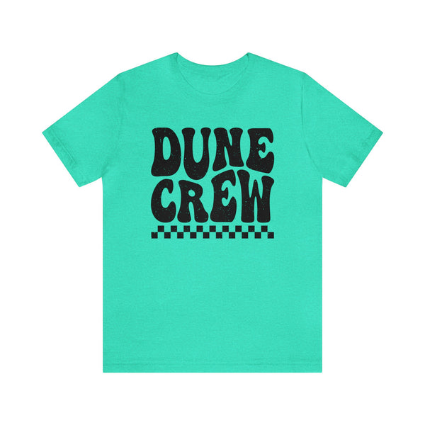 Groovy Dune Crew Adult Unisex Jersey Short Sleeve Tee | Dunes Camping Family or Group Shirts | SxS Moto ATV UTV Shirts