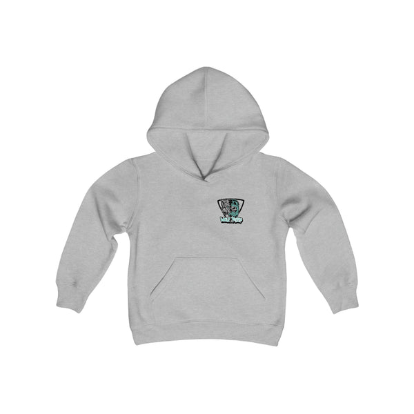 Wolf Racing Logo Youth Heavy Blend Hooded Sweatshirt