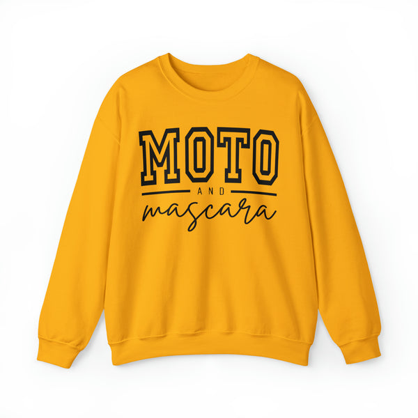 Moto and Mascara Adult Unisex Heavy Blend™ Crewneck Sweatshirt | Moto and Mascara Kind of Girl Sweatshirt