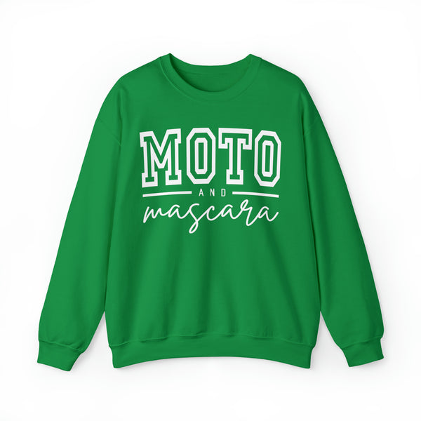 Moto and Mascara Adult Unisex Heavy Blend™ Crewneck Sweatshirt | Moto and Mascara Kind of Girl Sweatshirt