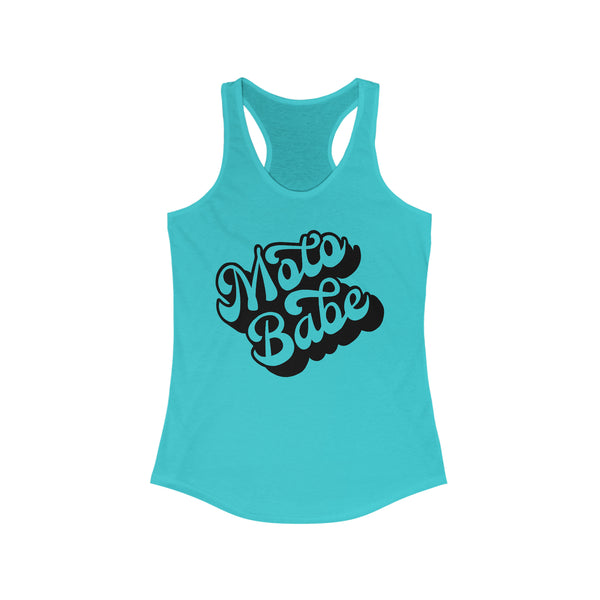 Moto Babe Ladies Ideal Racerback Tank | MX Motocross Girl Racerback Tank Top