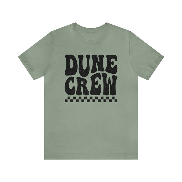 Groovy Dune Crew Adult Unisex Jersey Short Sleeve Tee | Dunes Camping Family or Group Shirts | SxS Moto ATV UTV Shirts