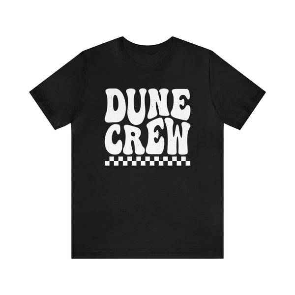 Groovy Dune Crew Adult Unisex Jersey Short Sleeve Tee | Dunes Camping Family or Group Shirts | SxS Moto ATV UTV Shirts