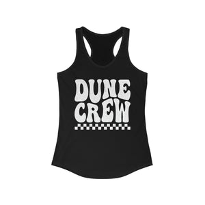 Ladies Retro Dune Crew Ideal Racerback Tank | Dunes Camping Moto SxS ATV UTV Racerback Tank Top