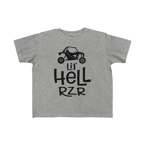 Lil' Hell Rzr Toddler's Fine Jersey Tee | Kids Little Hell Raiser SxS Toddler T-Shirt