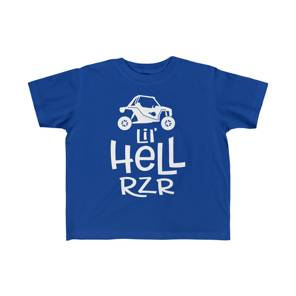 Lil' Hell Rzr Toddler's Fine Jersey Tee | Kids Little Hell Raiser SxS Toddler T-Shirt