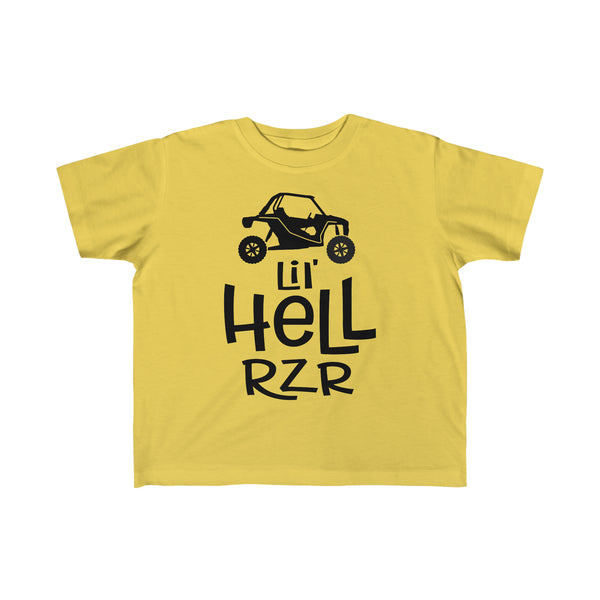 Lil' Hell Rzr Toddler's Fine Jersey Tee | Kids Little Hell Raiser SxS Toddler T-Shirt