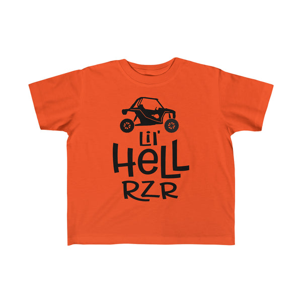 Lil' Hell Rzr Toddler's Fine Jersey Tee | Kids Little Hell Raiser SxS Toddler T-Shirt