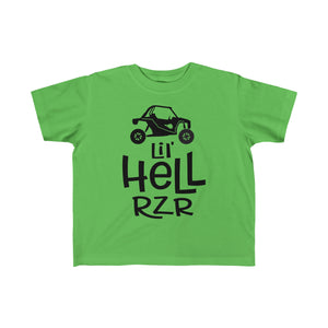 Lil' Hell Rzr Toddler's Fine Jersey Tee | Kids Little Hell Raiser SxS Toddler T-Shirt