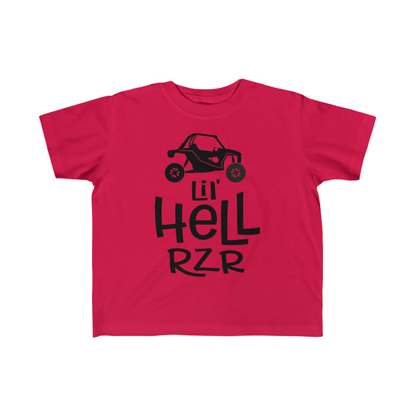 Lil' Hell Rzr Toddler's Fine Jersey Tee | Kids Little Hell Raiser SxS Toddler T-Shirt