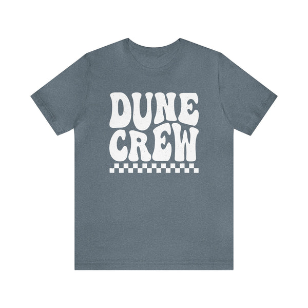 Groovy Dune Crew Adult Unisex Jersey Short Sleeve Tee | Dunes Camping Family or Group Shirts | SxS Moto ATV UTV Shirts