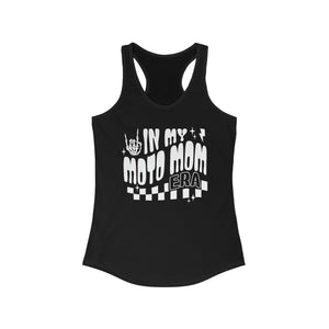 Ladies In my Moto Mom Era Ideal Racerback Tank | MX Motocross Moto Mom Race Day Racerback Tank Top