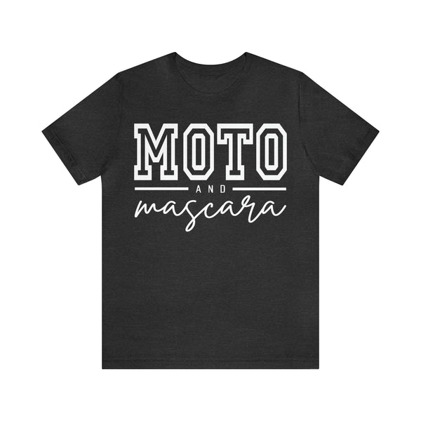 Moto and Mascara Adult Unisex Jersey Short Sleeve Tee for Moto Girls | Moto and Mascara Ride Day T-Shirt