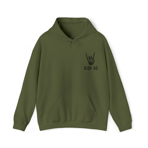 Ride On Weekends We Get Dirty Unisex Heavy Blend™ Hooded Sweatshirt | SxS Side by Side Moto Dirt Bike UTV ATV Off Road Mudding Ride On Hoodie