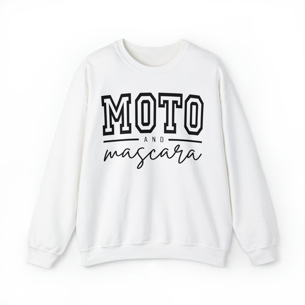 Moto and Mascara Adult Unisex Heavy Blend™ Crewneck Sweatshirt | Moto and Mascara Kind of Girl Sweatshirt