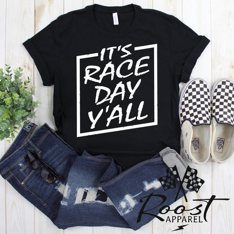 It's Race Day Y'all Unisex Style T-Shirt