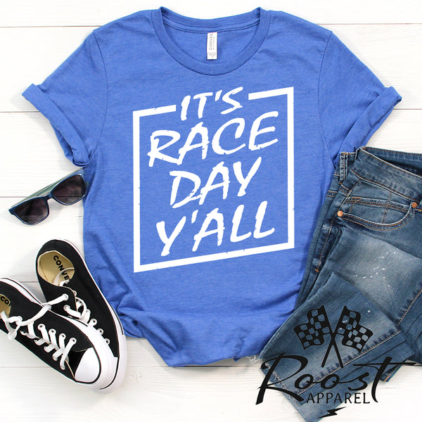 It's Race Day Y'all Unisex Style T-Shirt