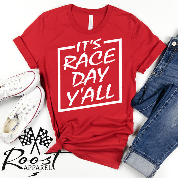 It's Race Day Y'all Unisex Style T-Shirt