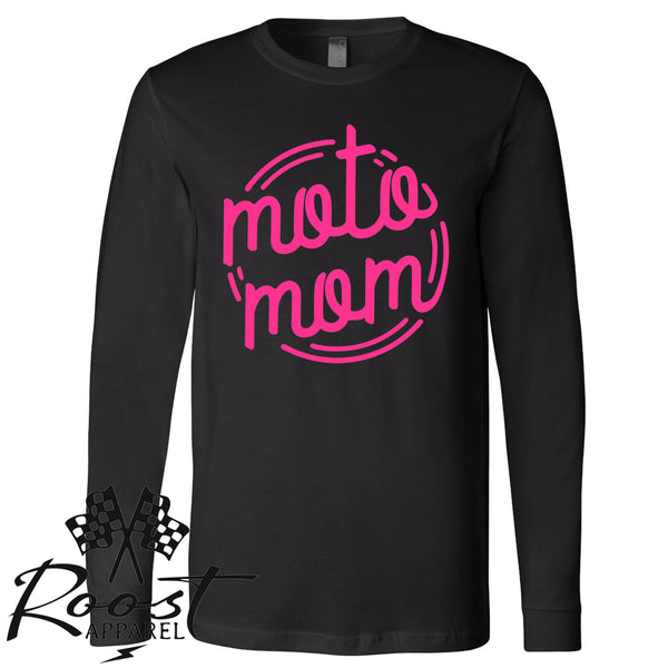 Neon Style Moto Mom Unisex Style T-Shirt