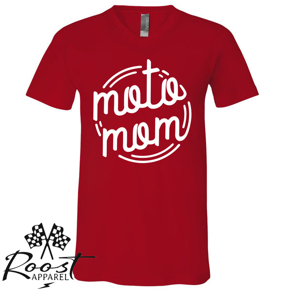 Neon Style Moto Mom Unisex Style T-Shirt