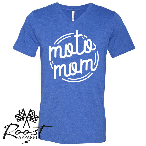 Neon Style Moto Mom Unisex Style T-Shirt