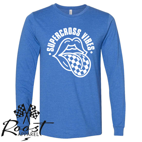 Supercross Vibes With Checkered Tongue Unisex Style T-Shirt